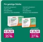 mea - meine apotheke - Ginkobil Angebot im Prospekt Ginkobil bei mea - meine apotheke im Prospekt "" für 19,95 €