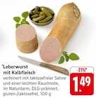 EDEKA - Leberwurst mit Kalbfleisch Angebot im Prospekt Leberwurst mit Kalbfleisch bei EDEKA im Prospekt "" für 1,49 €