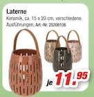 Laterne Angebote bei Möbel AS Aalen für 11,95 €