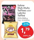 Toffees von Sahne Muh-Muhs im aktuellen budni Prospekt