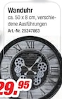 Wanduhr im Angebot bei Möbel AS in Heilbronn Wanduhr Angebote bei Möbel AS Heilbronn für 29,95 €