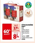 CÔTES DU RHÔNE AOP - Pierre Chanau / Filière Auchan dans le catalogue Auchan Supermarché