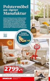 Segmüller Sofa im Prospekt 