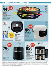 Appareil Raclette Angebote im Prospekt "Ça réconforte, le pouvoir d'achat !" von E.Leclerc Appareil Raclette Angebote im Prospekt "Ça réconforte, le pouvoir d'achat !" von E.Leclerc auf Seite 34