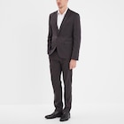 Veste de costume droite gris foncé homme - La Halle Veste de costume droite gris foncé homme à 45,99 € dans le catalogue La Halle