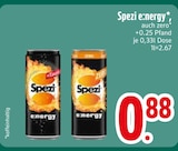 e:nergy im Angebot bei EDEKA in Heidenheim e:nergy Angebote von Spezi bei EDEKA Heidenheim für 0,88 €