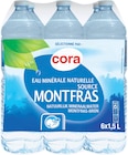 Eau minérale naturelle source Montfras - CORA dans le catalogue Cora