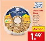 Frischkäse Ringe Ananas-Mandel von Gutes Land im aktuellen Netto Marken-Discount Prospekt für 1,49 €