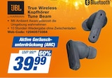 True Wireless Kopfhörer Tune Beam im Angebot bei expert in Laatzen True Wireless Kopfhörer Tune Beam Angebote von JBL bei expert Laatzen für 39,99 €