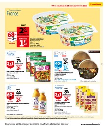 Prix et réduction Smoothie dans le prospectus Auchan Hypermarché en cours Offre Smoothie dans le catalogue Auchan Hypermarché du moment à la page 59