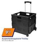 Zusammenklappbarer Trolley Angebote bei Action Hofheim für 9,76 €