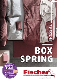 Polstermöbel Fischer Prospekt für Bad Reichenhall mit 9 Seiten Polstermöbel Fischer Prospekt für Bad Reichenhall: "BOXSPRING SPEZIAL", 9 Seiten, 22.06.2025 - 29.06.2025