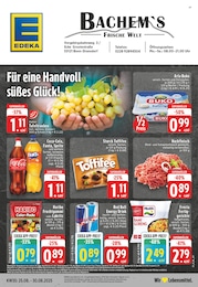 EDEKA Prospekt für Bonn mit 24 Seiten EDEKA Prospekt für Bonn: "Aktuelle Angebote", 24 Seiten, 25.08.2025 - 30.08.2025