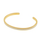 Bracelet jonc en plaqué or et rhodié à 89,00 € dans le catalogue E.Leclerc