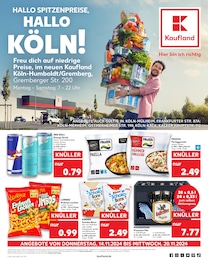 Kaufland Prospekt für Köln: "Aktuelle Angebote", 72 Seiten, 14.11.2024 - 20.11.2024