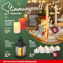 Thomas Philipps LED Kerze im Prospekt 
