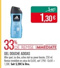 Gel douche - Adidas en promo chez Supermarchés Match Strasbourg à 1,30 €