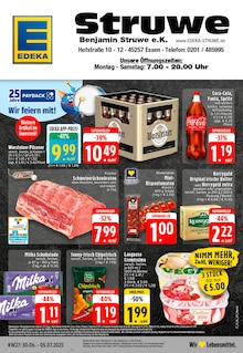 EDEKA Prospekt der Woche "Aktuelle Angebote" Seite 1, 30.06.2025 bis 05.07.2025 für Essen Aktueller EDEKA Prospekt "Aktuelle Angebote" Seite 1 von 24 Seiten für Essen