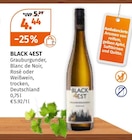 Grauburgunder oder Blanc de Noir oder Rosé oder Weißwein von BLACK 4EST für 4,44 € bei Müller im Angebot Grauburgunder oder Blanc de Noir oder Rosé oder Weißwein von BLACK 4EST im aktuellen Müller Prospekt