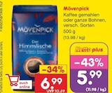 Kaffee gemahlen oder ganze Bohnen bei Netto Marken-Discount im Prospekt "" für 5,99 €