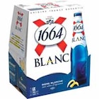 Bière blanche - 1664 en promo chez Intermarché Nantes à 3,16 €