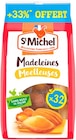 MADELEINES MOELLEUSES NATURE - ST MICHEL dans le catalogue Netto