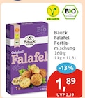 Falafel Fertigmischung von Bauck Mühle für 1,89 € bei budni im Angebot Falafel Fertigmischung von Bauck Mühle im aktuellen budni Prospekt