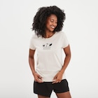 T-shirt manches courtes coton Roi lion sable femme - La Halle T-shirt manches courtes coton Roi lion sable femme à 12,99 € dans le catalogue La Halle