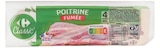 Poitrine de porc fumée - CARREFOUR CLASSIC’ en promo à 3,72 € chez Supermarchés Match Poitrine de porc fumée - CARREFOUR CLASSIC’ dans le catalogue Supermarchés Match