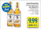 Original Spiced Gold Angebote von Captain Morgan bei diska Weiden für 9,99 €