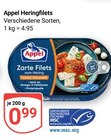 Heringfilets im Angebot bei GLOBUS in Trier Heringfilets Angebote von Appel bei GLOBUS Trier für 0,99 €