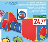 Aktuelle Zelt Angebote bei Marktkauf in Münster Aktuelles 3-in-1 Pop-Up-Abenteuer-Set Angebot bei Marktkauf in Münster ab 24,99 €
