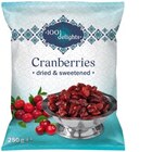 Cranberries séchées et sucrées en promo chez Lidl Valence à 1,95 €
