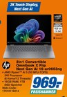 2in1 Convertible Omnibook X Flip Next Gen AI 16-ar0653ng Angebote von HP bei expert Haltern am See für 969,00 €