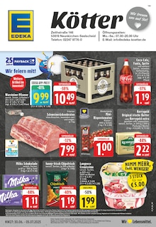 Aktueller EDEKA Prospekt "Aktuelle Angebote" Seite 1 von 24 Seiten für Neunkirchen-Seelscheid