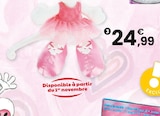 Peluche diddlina en robe ballerine dans le catalogue JouéClub