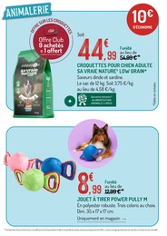 Prix et réduction Chien dans le prospectus Botanic en cours Offre Chien dans le catalogue Botanic du moment à la page 10