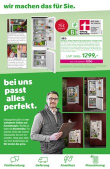 Kühlschrank im aktuellen EP: Prospekt (Peine) Kühlschrank im EP: Prospekt "weil Qualität entscheidet!" mit 12 Seiten (Peine)