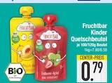 Pfirsiche im EDEKA Prospekt Pfirsich-Banane oder Erdbeere-Apfel von Fruchtbar im aktuellen EDEKA Prospekt für 0,79 €
