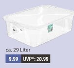 Aufbewahrungsbox im V-Markt Prospekt Aufbewahrungsbox „Lona“ von rotho im aktuellen V-Markt Prospekt für 9,99 €