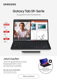 Tablet im Samsung Prospekt "Galaxy Tab S9" auf Seite 1