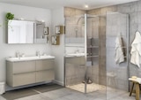 Paroi de douche à l'italienne Walk-In + retour "Beloya" l.125 cm en verre effet miroir - GoodHome - Brico Dépôt à Levallois-Perret Paroi de douche à l'italienne Walk-In + retour "Beloya" l.125 cm en verre effet miroir - GoodHome en promo chez Brico Dépôt Levallois-Perret à 249,00 €