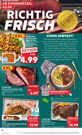 Aktueller Kaufland Prospekt mit Schweinefilet, "KNÜLLER", Seite 40