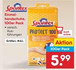 Marken Accessoires im Netto Marken-Discount Prospekt Einmalhandschuhe, 100er Pack von Spontex im aktuellen Netto Marken-Discount Prospekt für 5,99 €