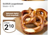 Laugenbrezel im Angebot bei GLOBUS in Hoyerswerda Laugenbrezel Angebote von Globus bei GLOBUS Hoyerswerda für 2,10 €