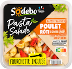 PASTA SALADE POULET RÔTI COMTÉ AOP SODEBO - SODEBO - Auchan Supermarché à Villeurbanne PASTA SALADE POULET RÔTI COMTÉ AOP SODEBO - SODEBO en promo chez Auchan Supermarché Villeurbanne à 3,89 €