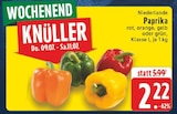 Aktuelle Paprika Angebote bei EDEKA in Paderborn Aktuelles Paprika rot Angebot bei EDEKA in Paderborn ab 2,22 €