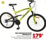 Vélo VTT Tout Suspendu 24" - MERCIER en promo chez Hyper U Belfort à 179,00 €