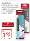 Aktuelle Schreibwaren Angebote bei GLOBUS in Duisburg Aktuelles Grip Bleistifte Angebot bei GLOBUS in Duisburg ab 1,99 €
