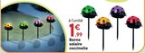 Borne solaire coccinelle à 1,99 € dans le catalogue Maxi Bazar